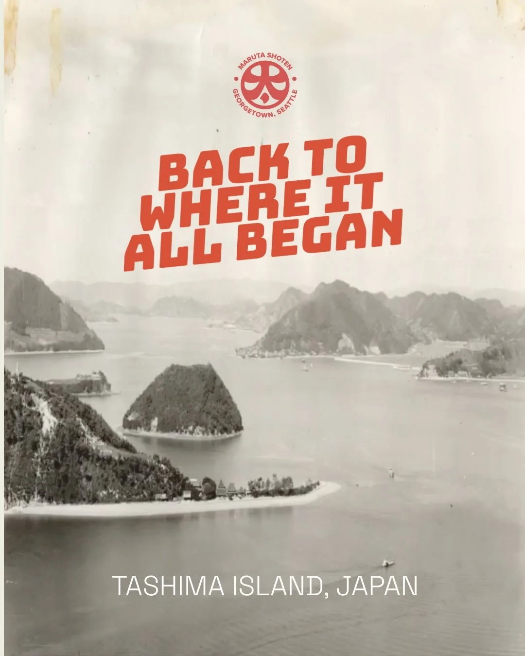 From Tashima Island to Seattle.⁠..⁠
⁠
This is where the story begins. Honoring our roots as we step into Maruta&rsquo;s next chapter. 💛⁠
⁠
#MarutaSeattle #SeattleEats #JapaneseGrocery #GeorgetownSeattle