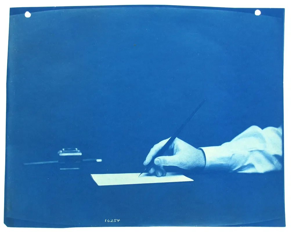 single hand writing