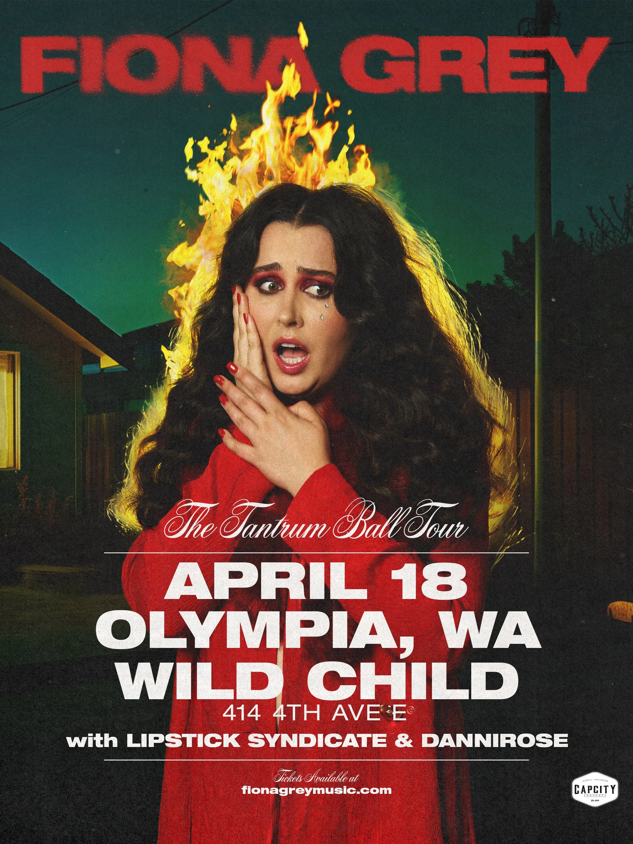 TANTRUM BALL TOUR Supporting Fiona Grey