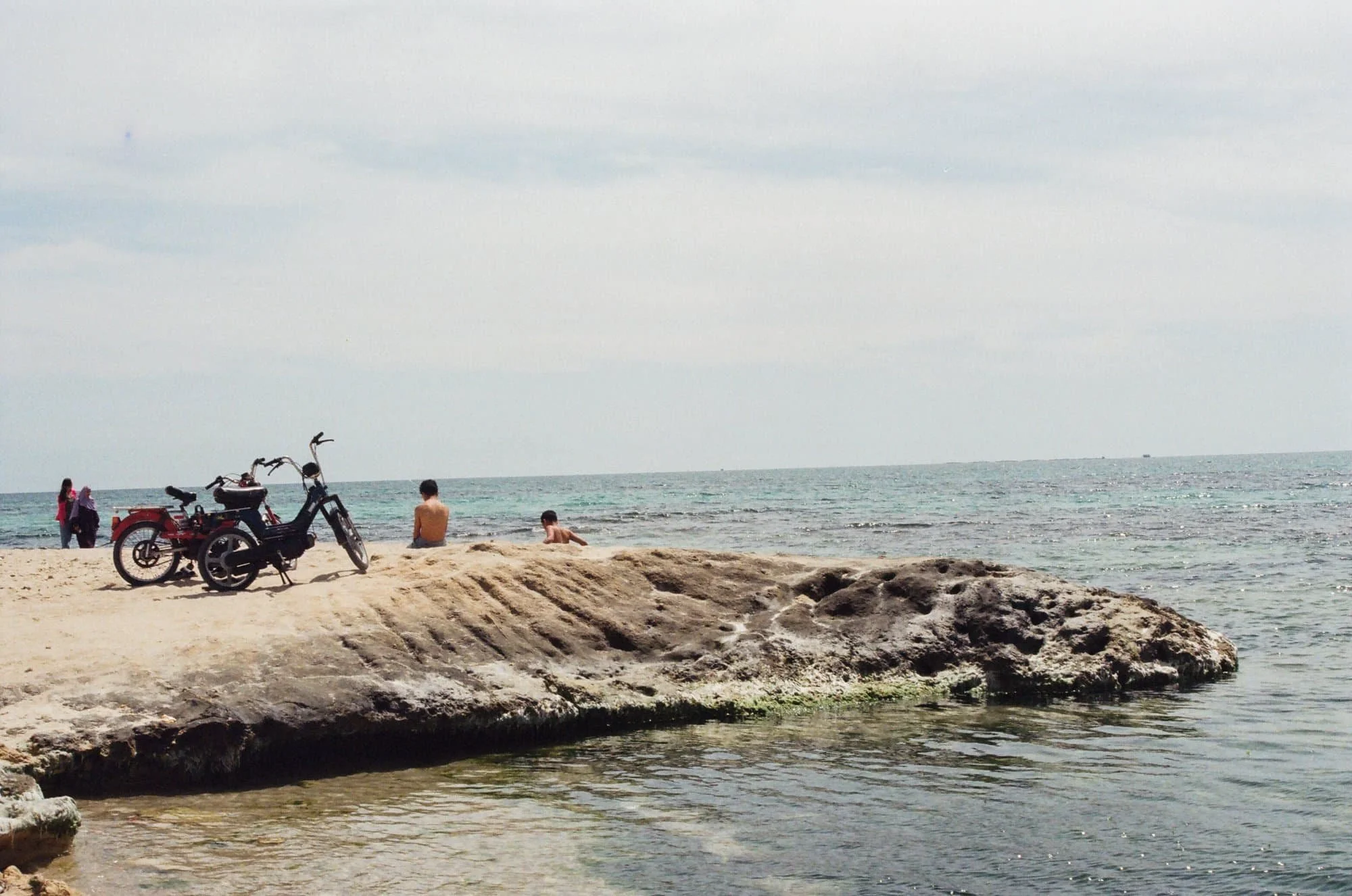 a solitary beach representing relationship problems