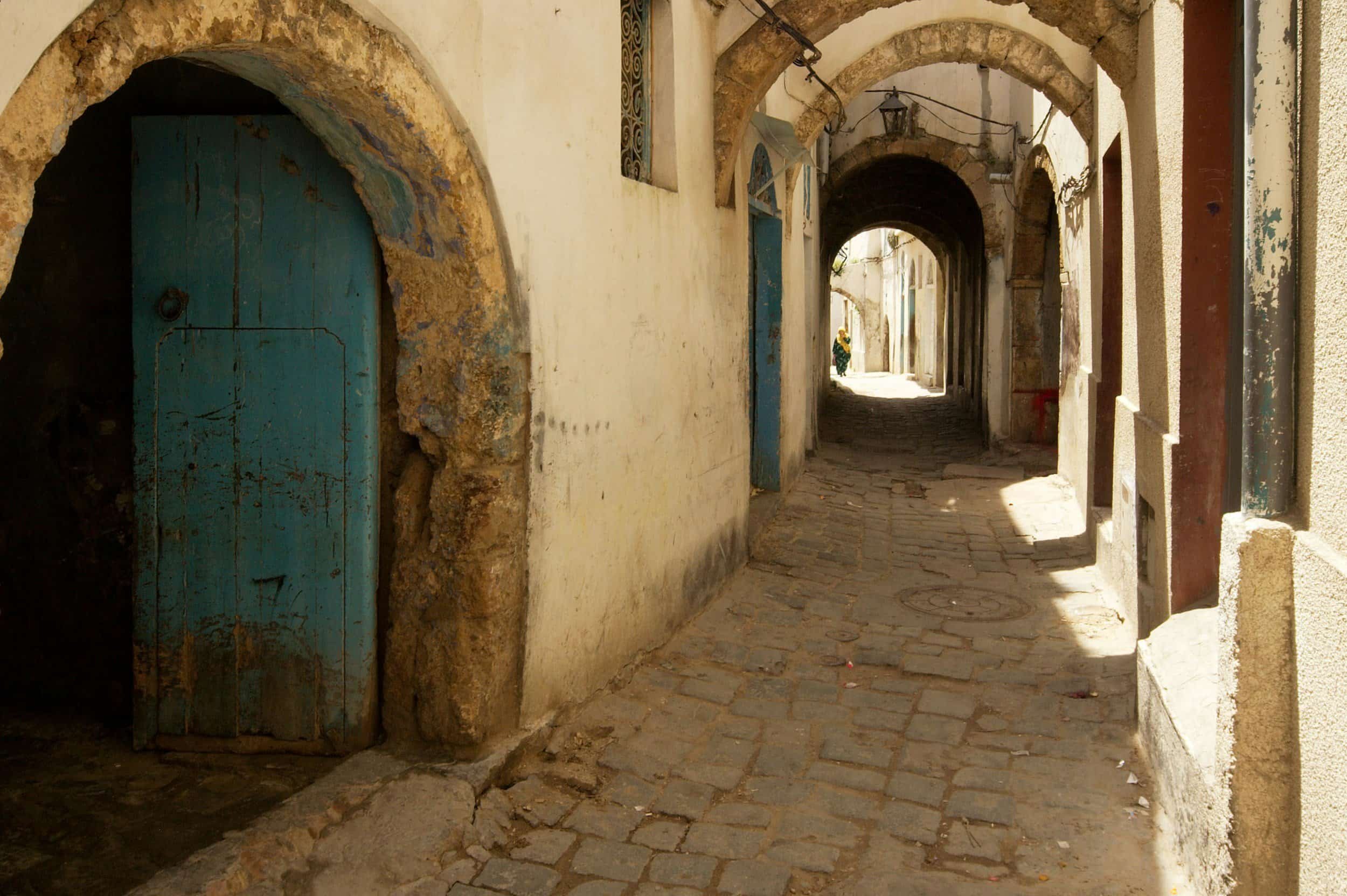 A walkway symbolizing breakup recovery