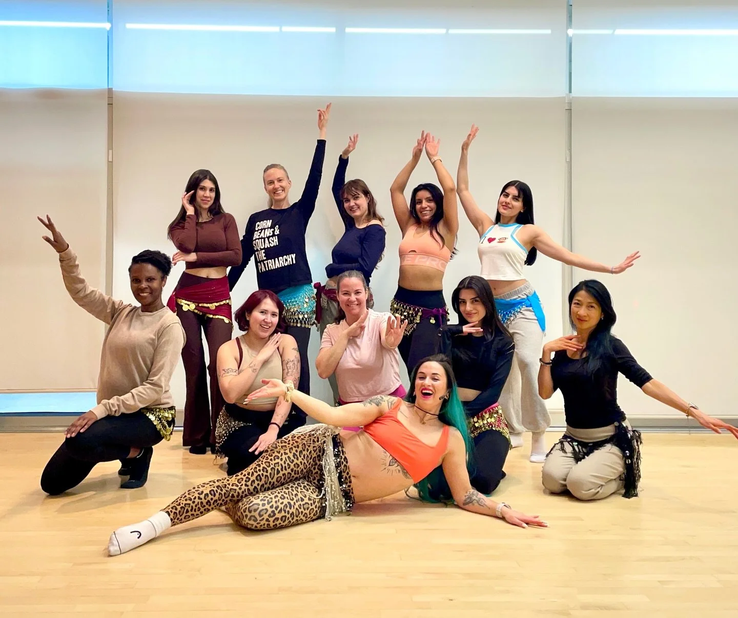 A few of my fabulous in-person students from my WINTER courses that just ended in Vancouver. The first photo is of my Beginners and the second is of my Intermediates (or the few that were able to make it that day&hellip;so many sick or out of town fo
