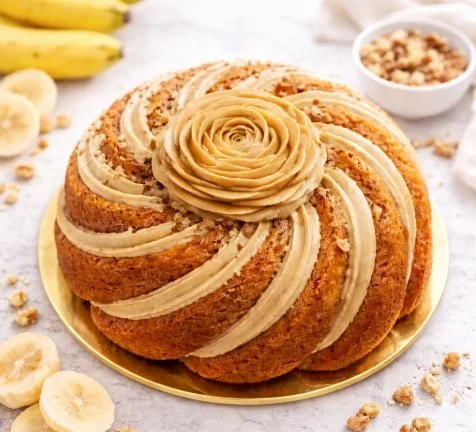 Banana Bread Bundt Cake