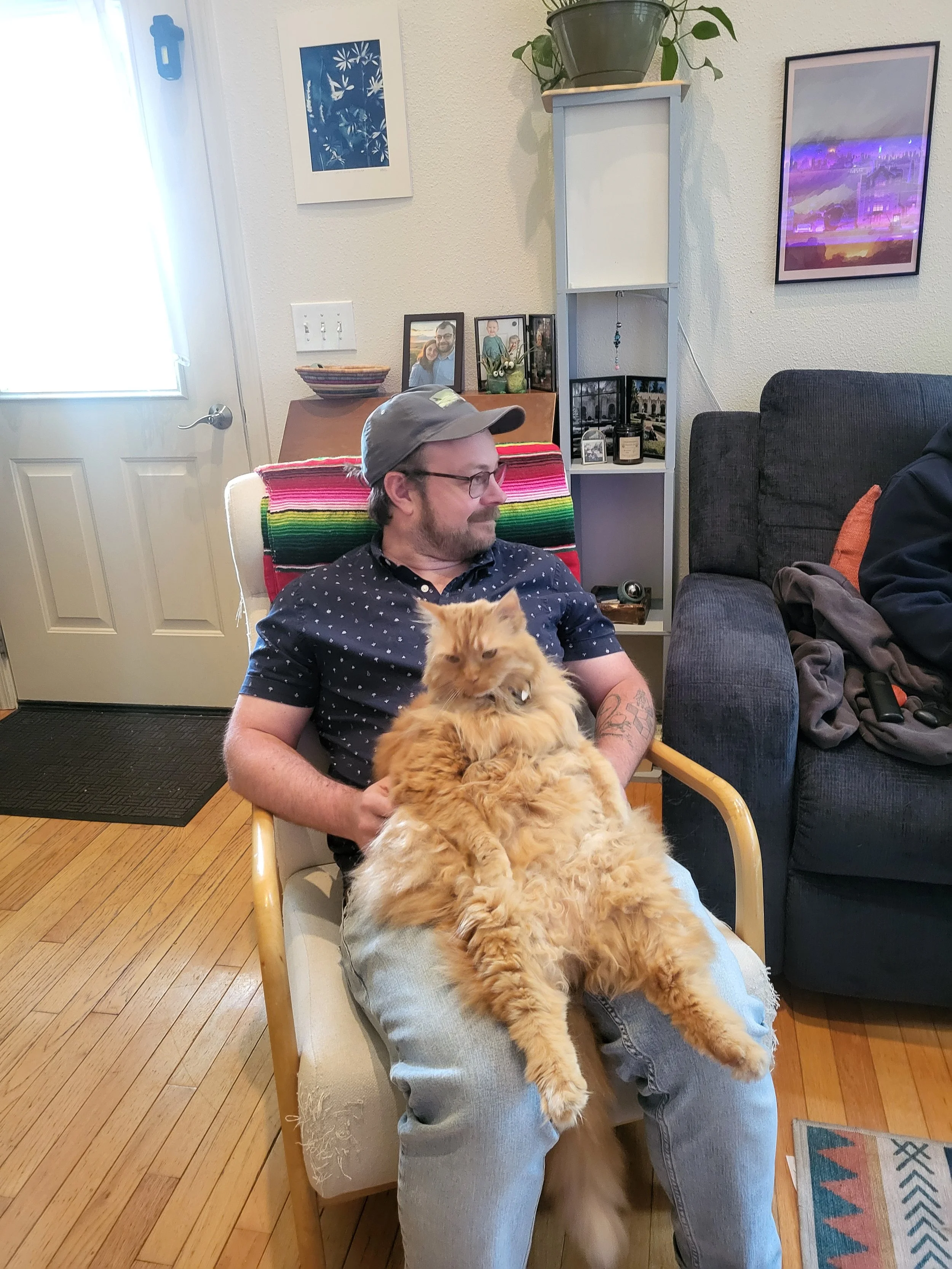 That time Mo was sitting on Corey!