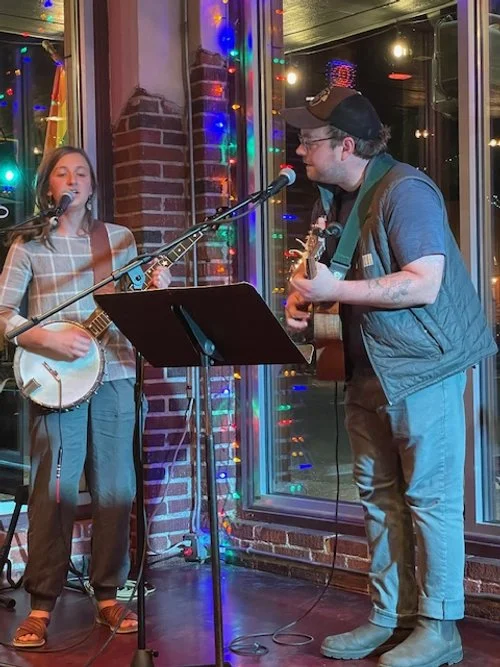 That time Allison and Corey played live together for the first time at One World Cafe!