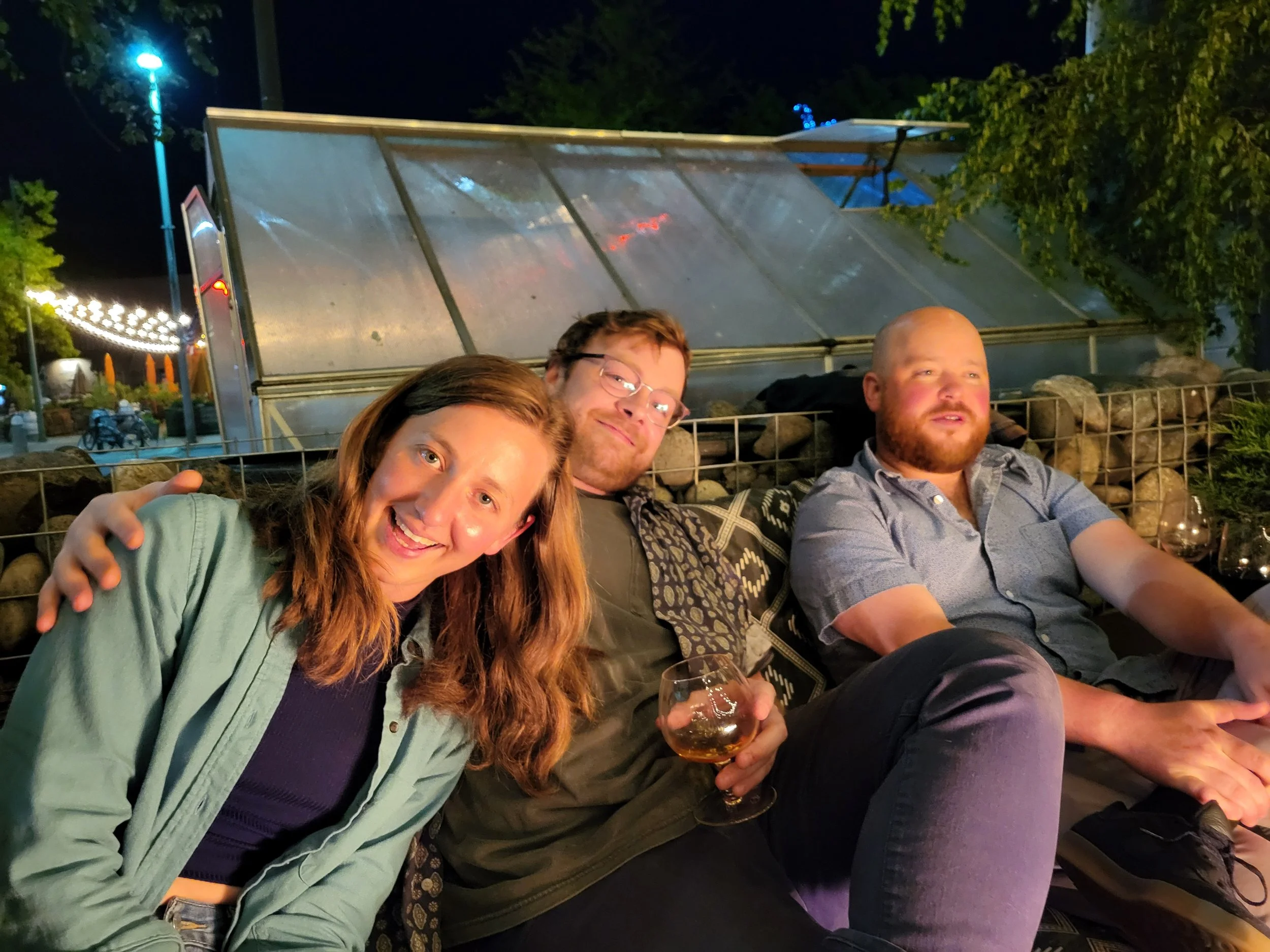 That time Allison and Corey went to Alli’s birthday with Bill!