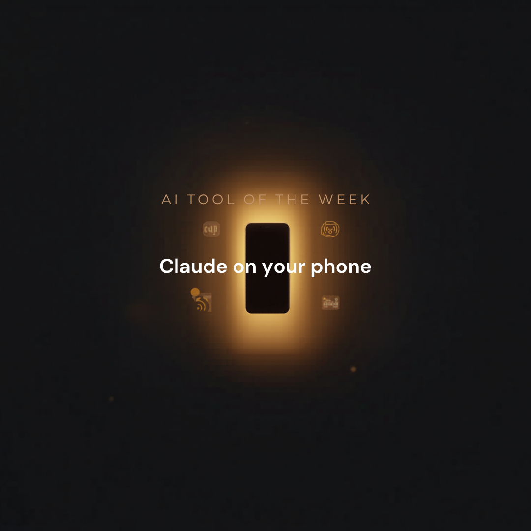 Claude on your phone is a different tool entirely
