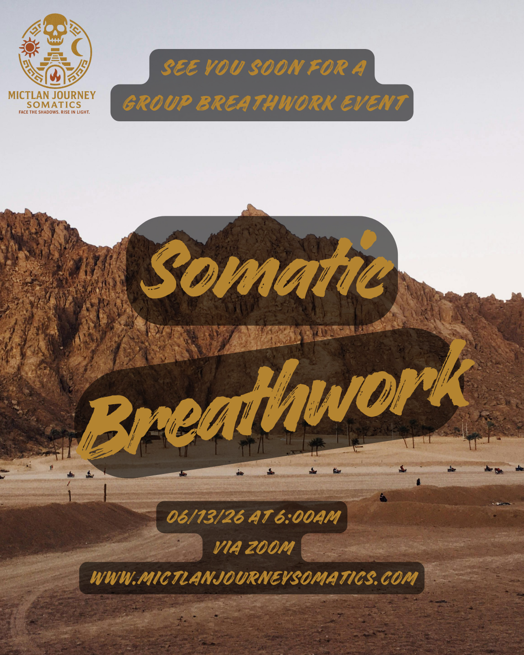 Group Somatic Breathwork (Virtual) 