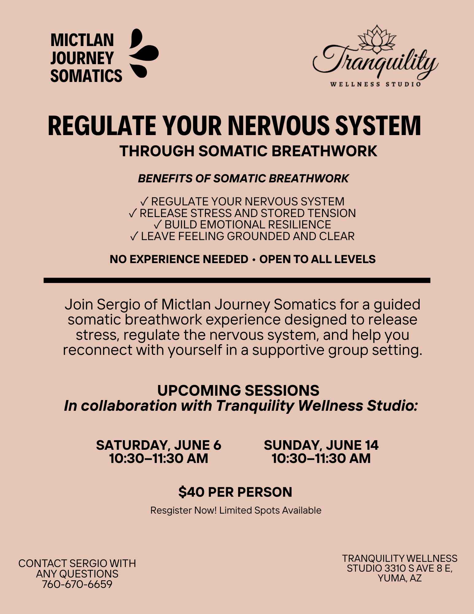 Somatic Breathwork Experience