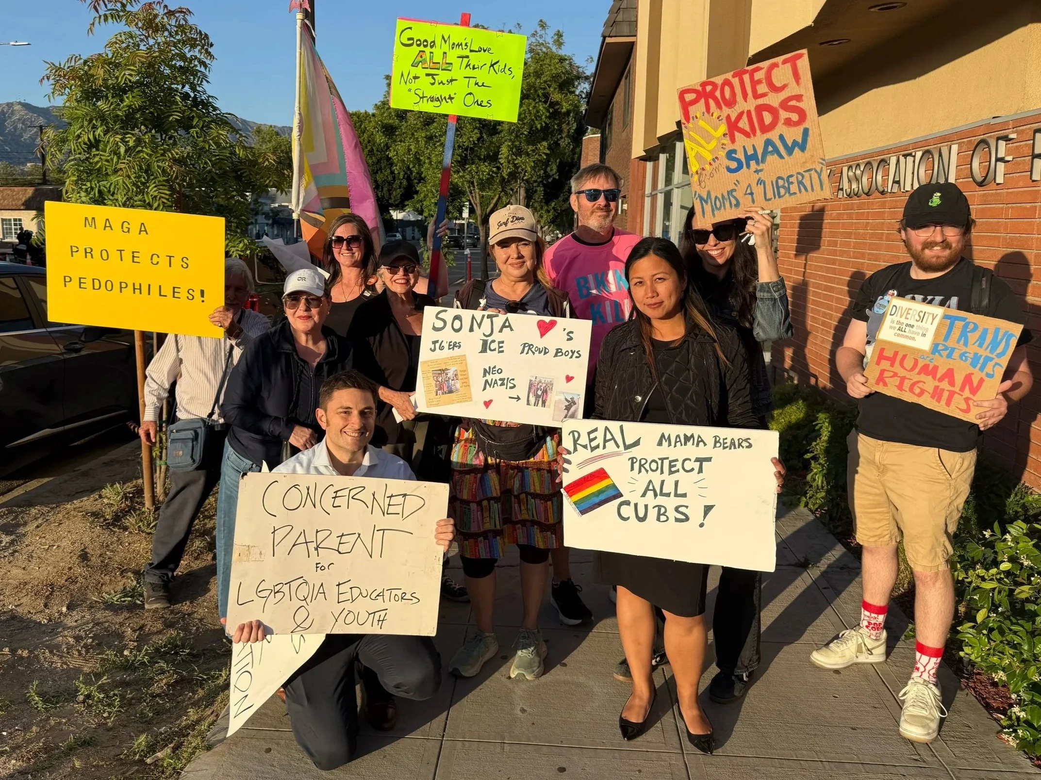 Standing with our LGBTQ+ community, today and always. Fighting for dignity, safety, and equality for every student.
