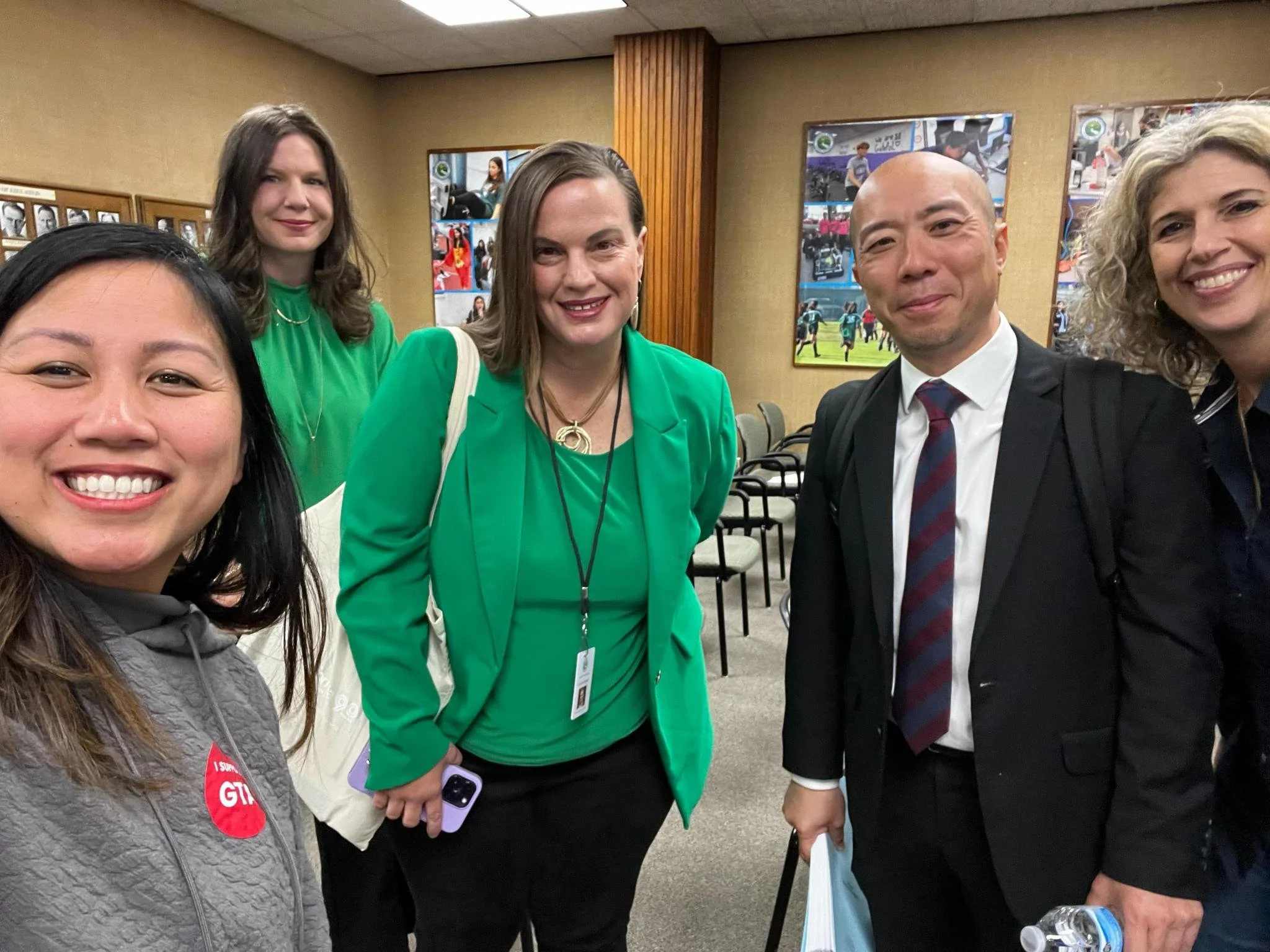 Standing up for our teachers to get a fair contract, April 2024