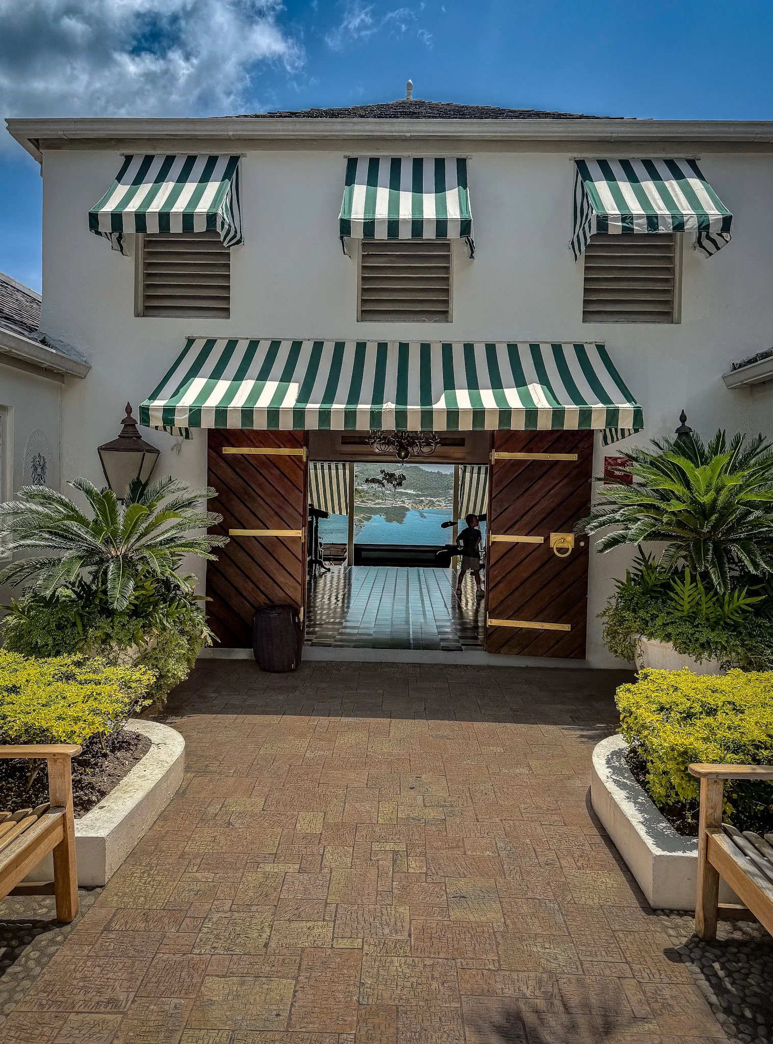 Lobby at Round Hill Jamaica