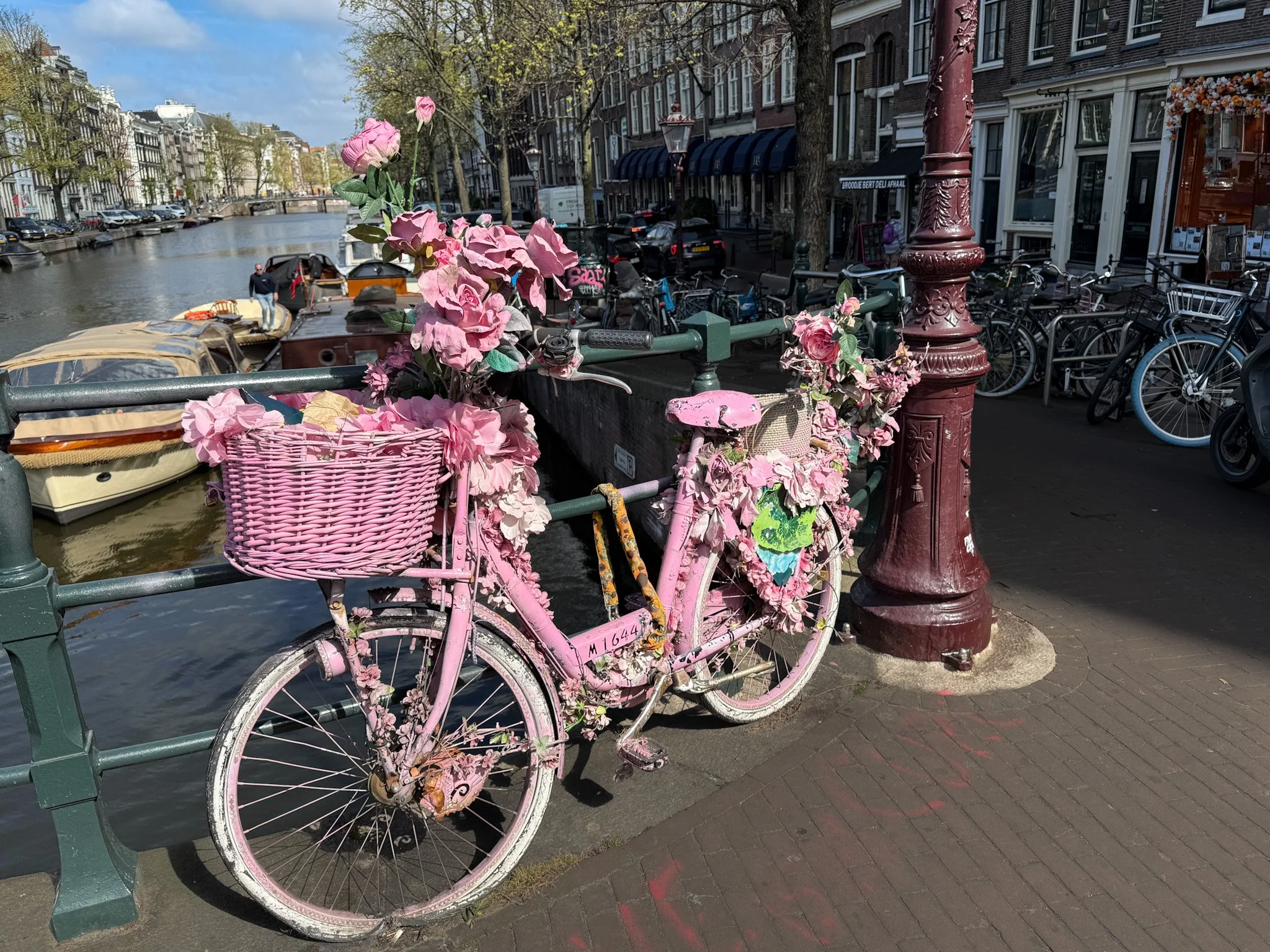 bike flower Amsterdam