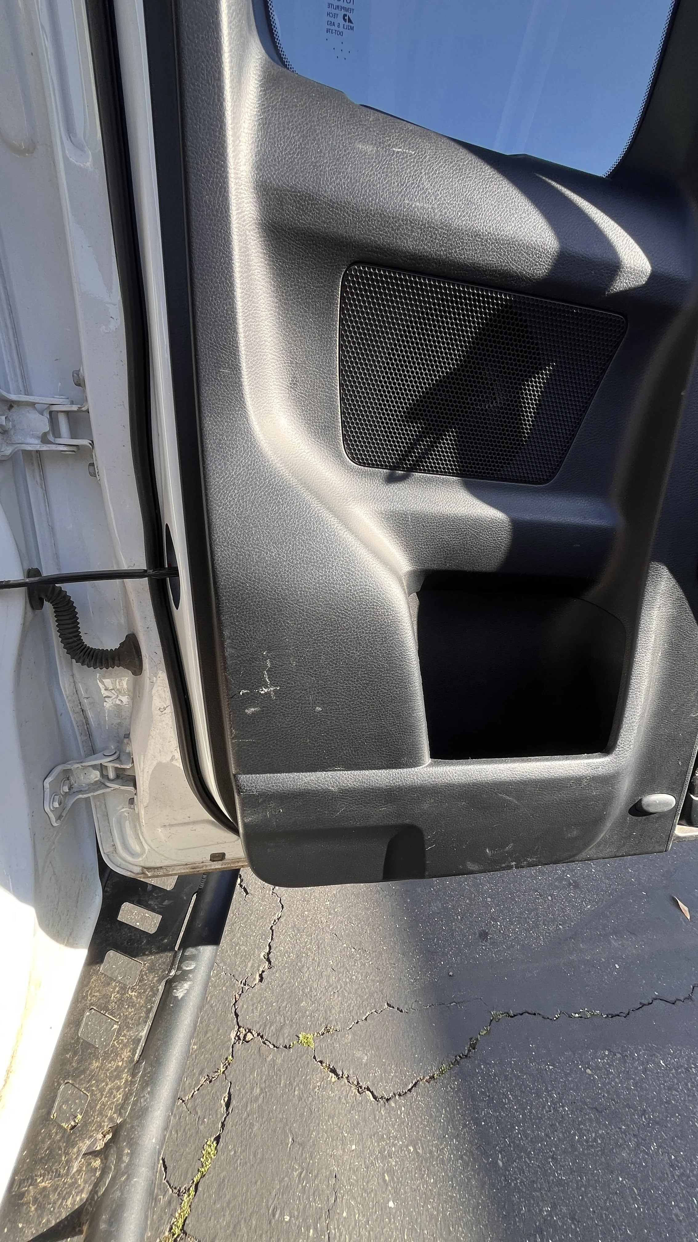 rear driver door