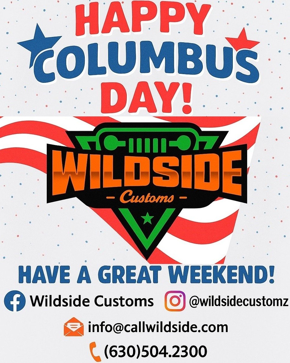 Happy Columbus Day Weekend From The Wildside Crew! 🧭

This weekend is about one thing: discovery.

Whether you're finding a brand-new trail, a perfect remote campsite, or just a new coffee spot around town, we hope you're hitting the road (or leavin