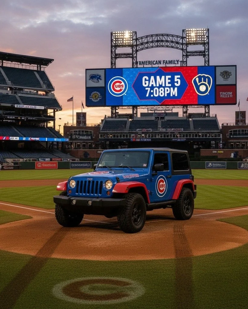 💥 LET&rsquo;S GO CUBS! 💥
The Cubs have forced a Game 5 against the Brewers &mdash; it all comes down to this! ⚾🔥

Don&rsquo;t miss the action as they look to close out the series tonight!
📺 Tune in at 7:08 PM and cheer on our Cubbies as they figh