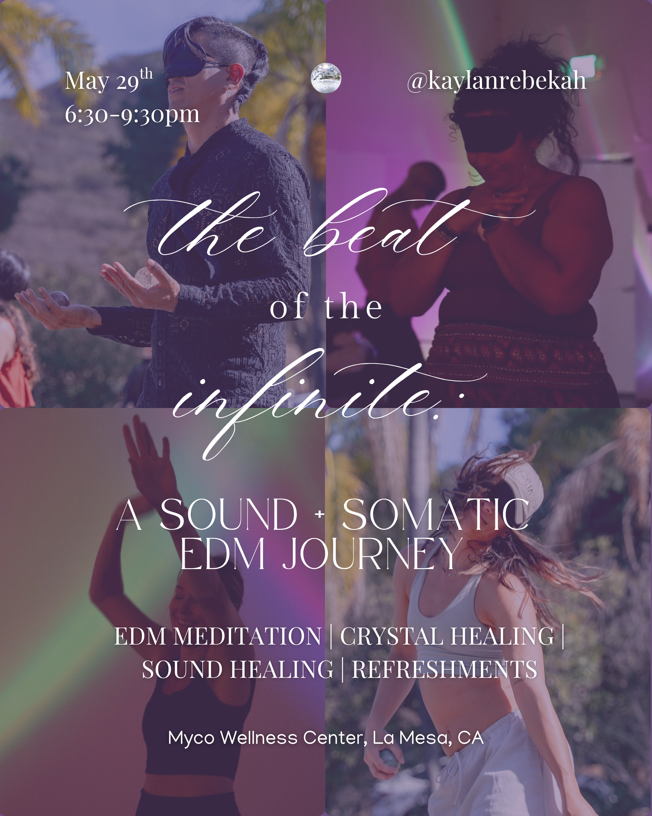 The Beat of the Infinite: A Sound & Somatic EDM Journey (@ Myco Center)