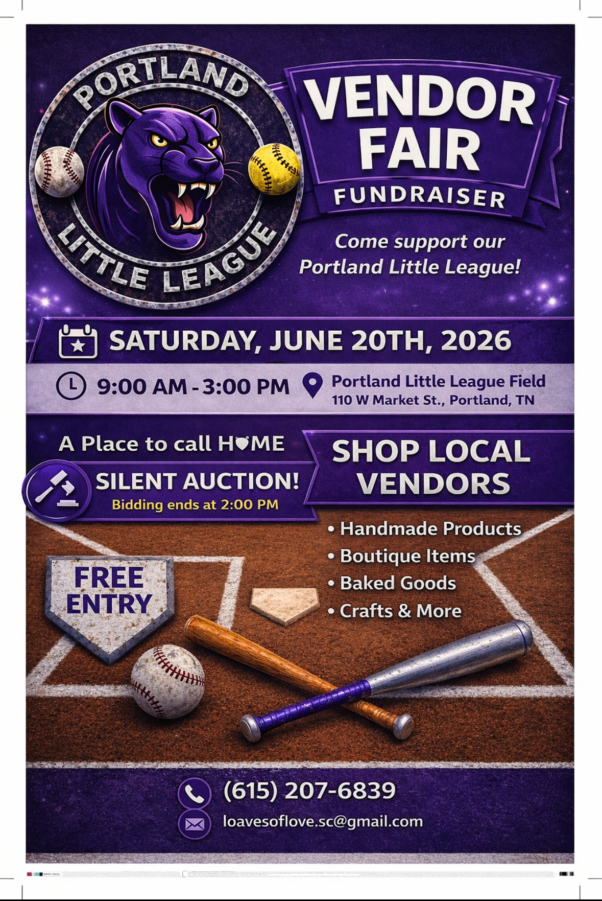 Portland Little League Fundraiser