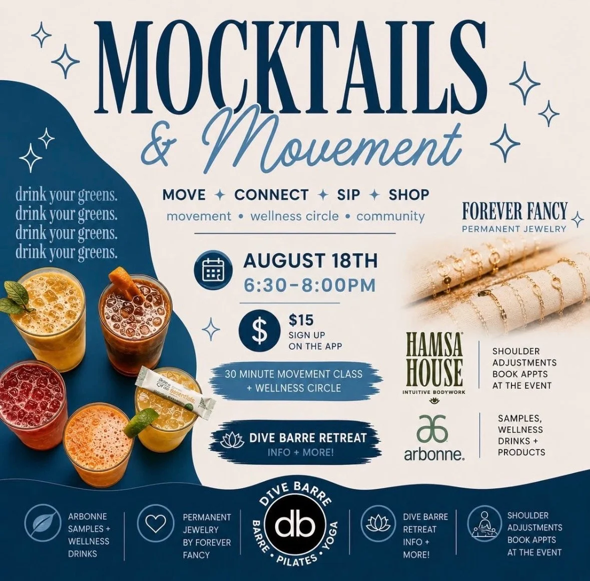 Mocktails & Movement