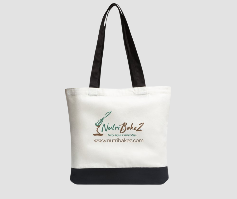 NutriBakeZ™ "Big Bake" Canvas Tote – Your Heavy-Duty Daily Carry