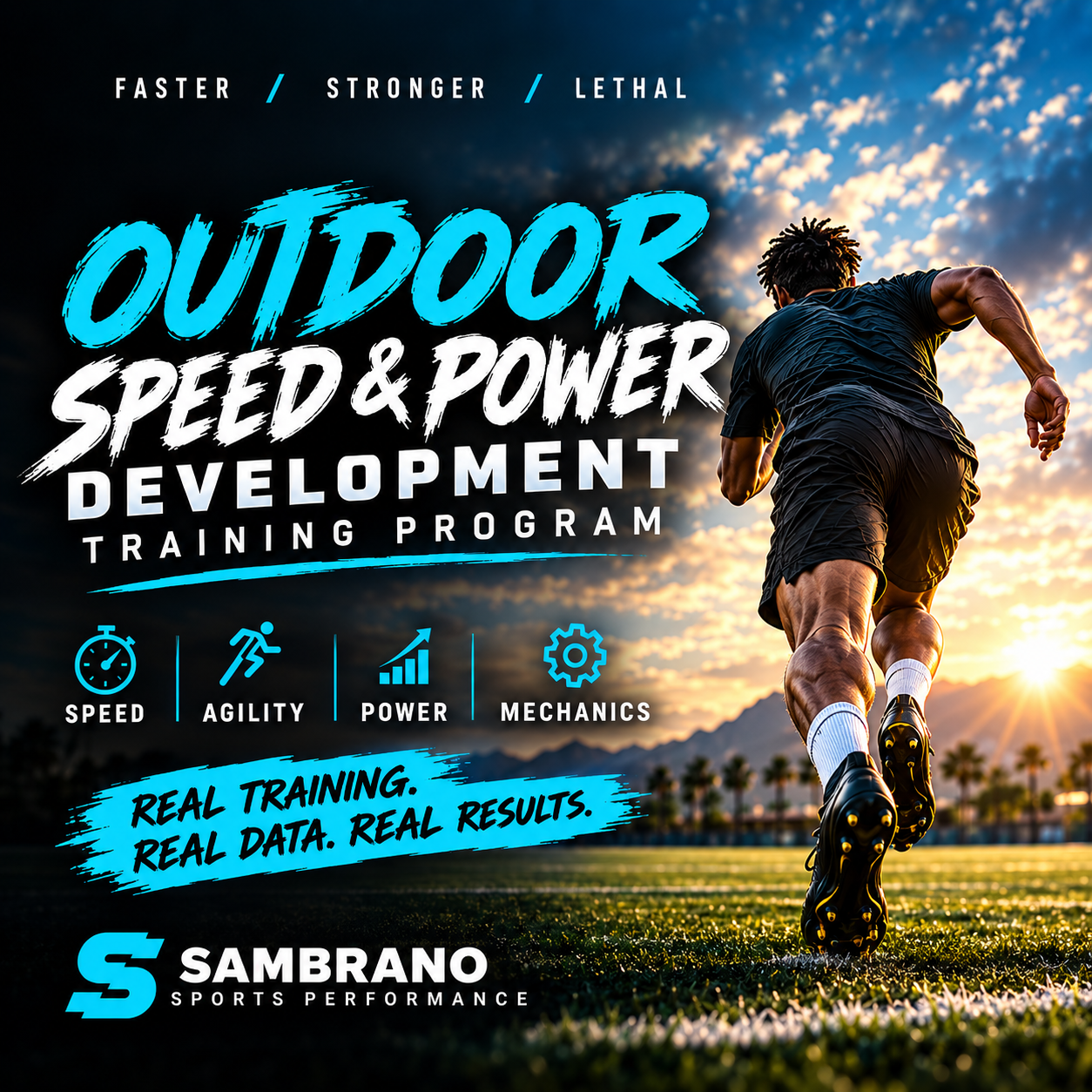 Outdoor Speed & Power Development Training