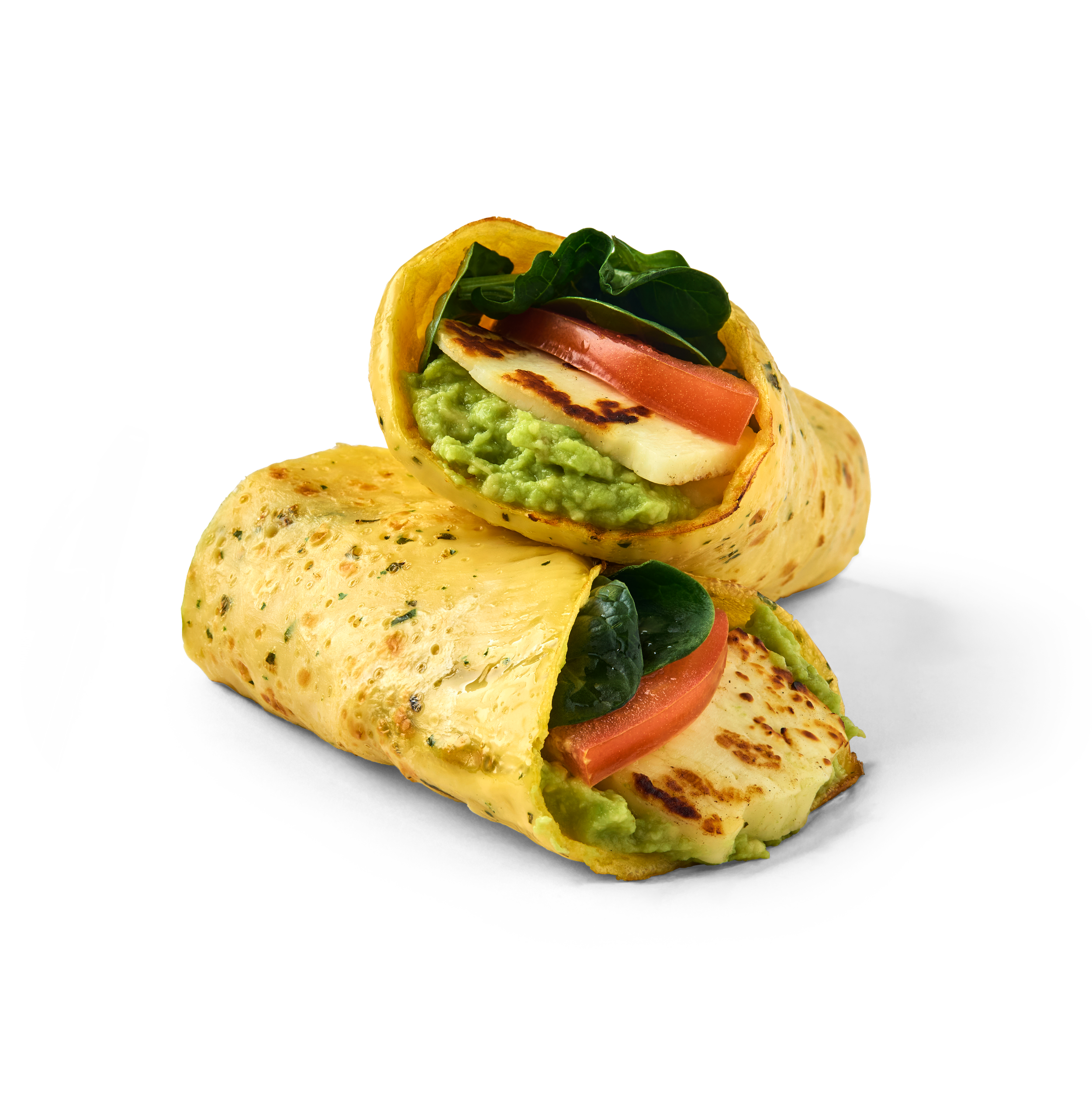 Egg & Haloumi Wrap