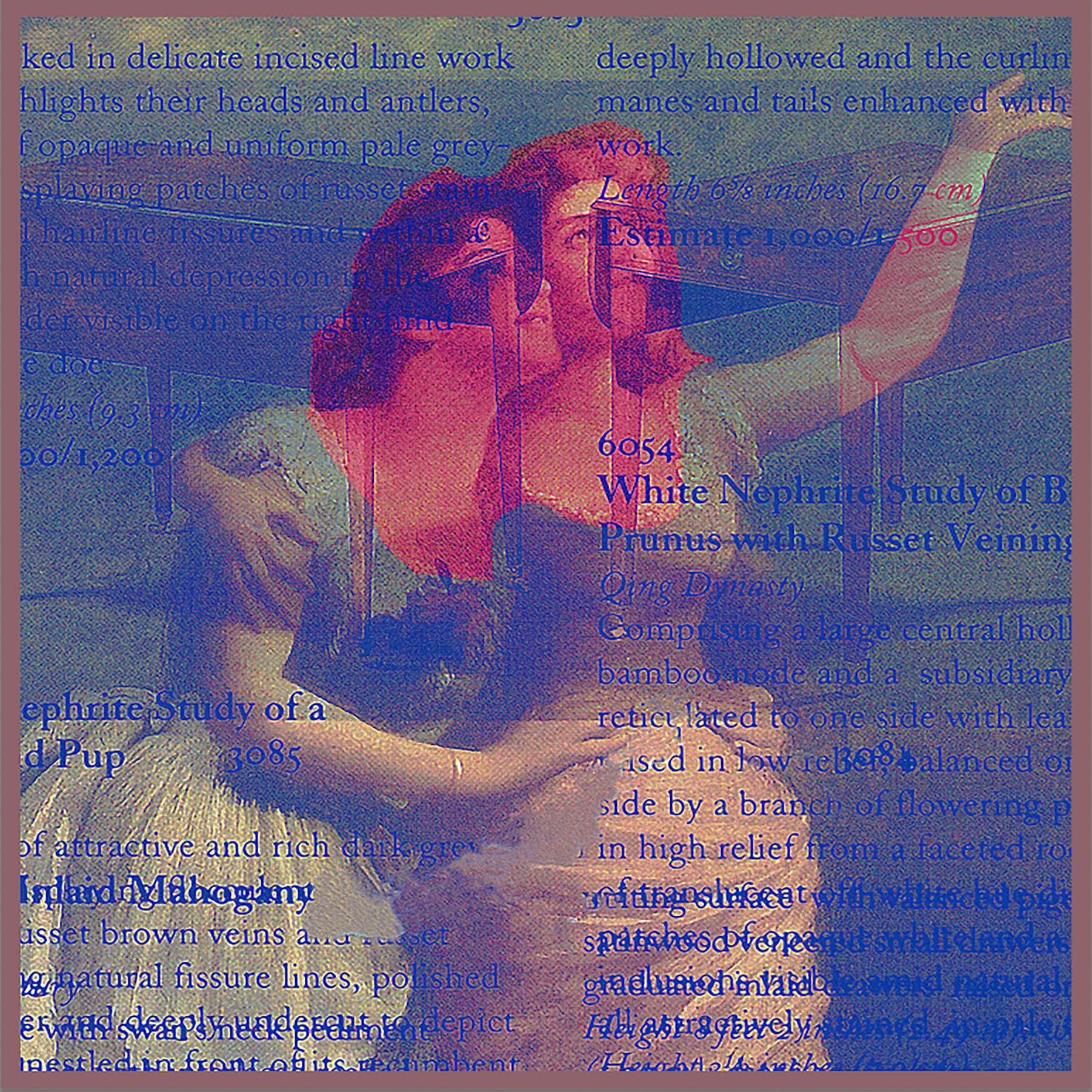  "Window Shopping". 24x24 / Canvas Giclee / Signed Limited Edition of 5.  600.  Enhanced giclee mounted to wood cradle.