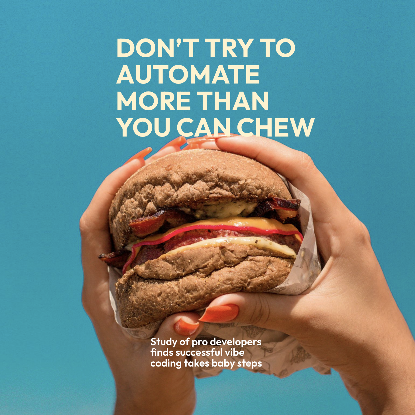 Professional developers don't vibe code. They control code. 