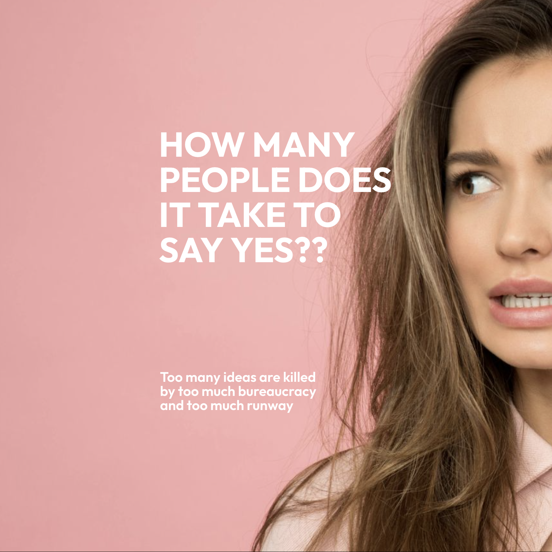 How many people does it take to say yes?