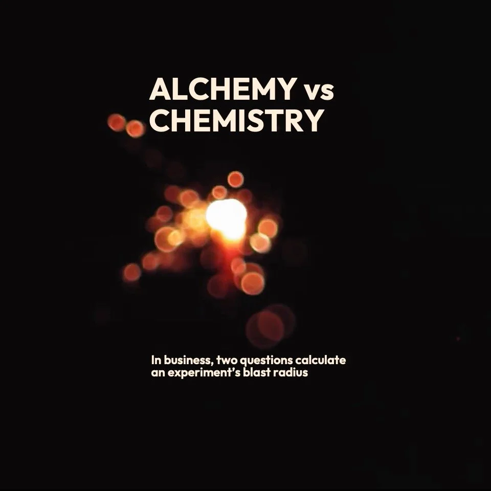 Alchemy vs Chemistry