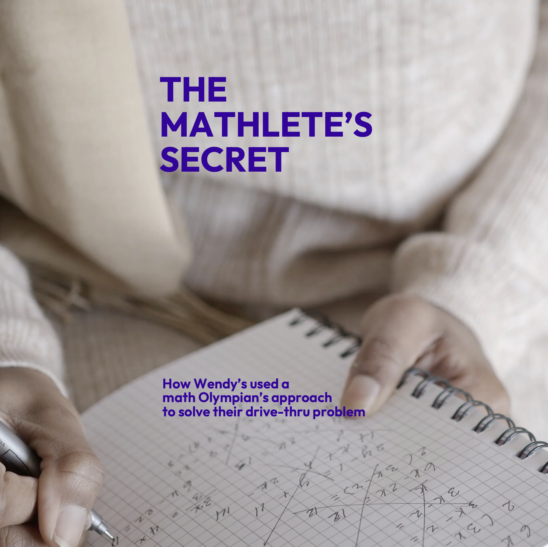 The mathlete’s secret