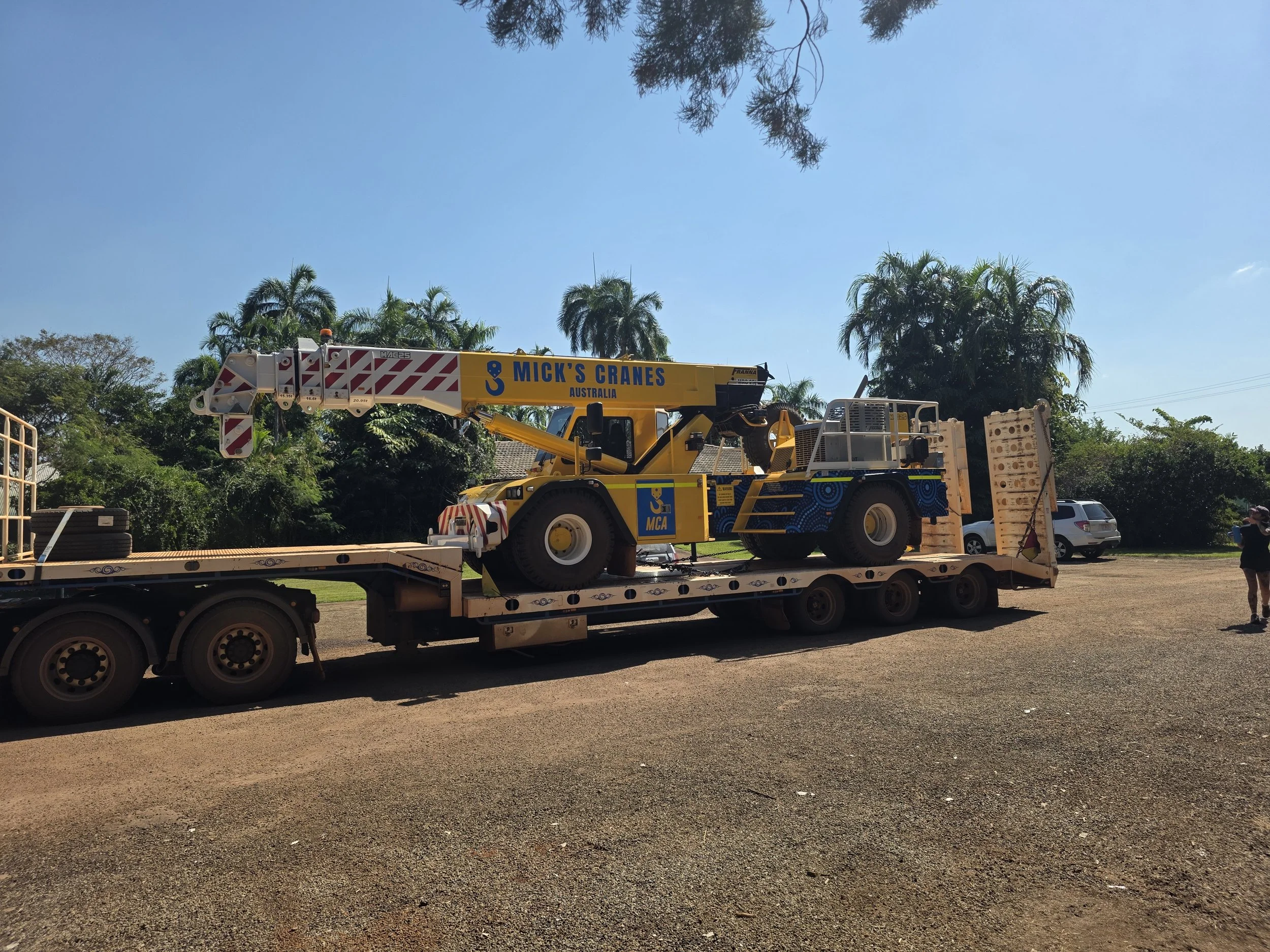 Mick's Cranes Australia Barefoot Business 