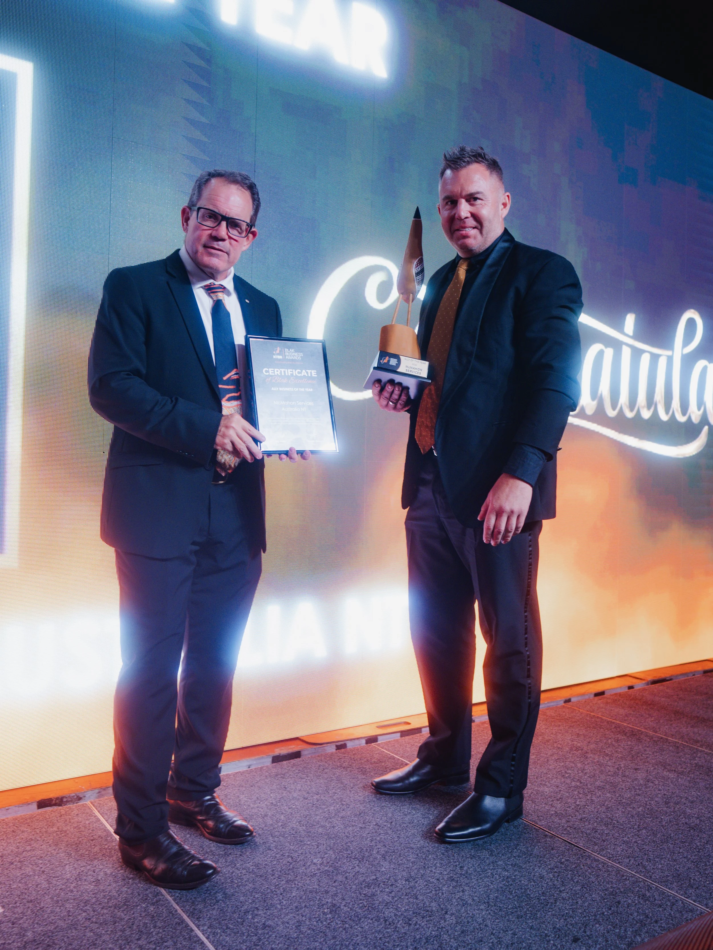 McMahon Australia Services NT Ally Business of the Year