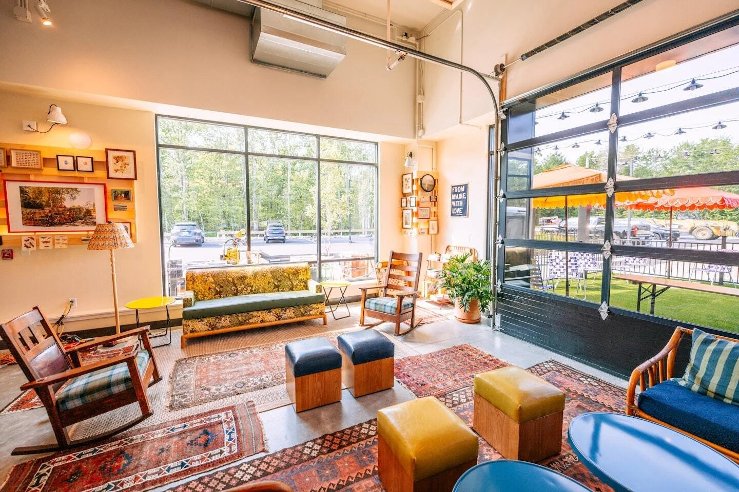 Kids Crafts at Allagash Bungalow 