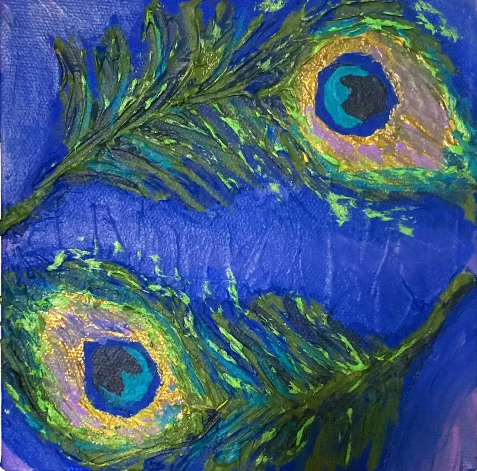 Peacock Paint Night