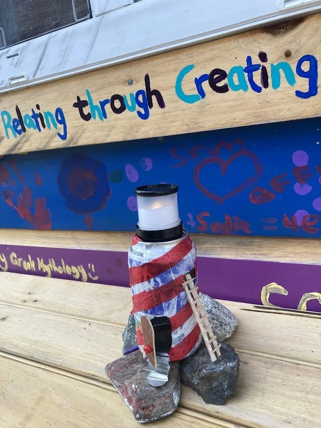 DIY Tin Can Lighthouse