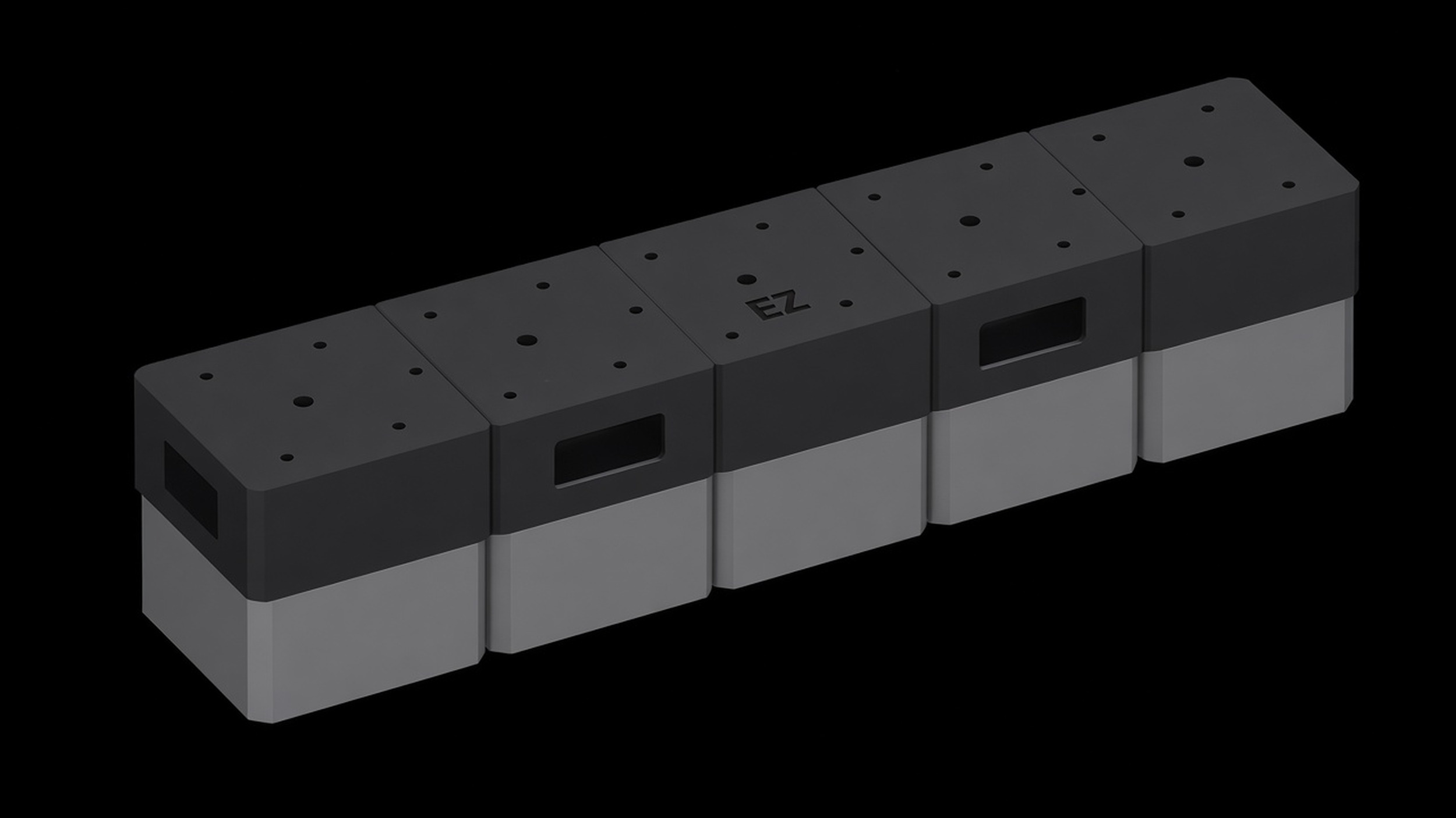 1x5 EZ HUG + EZ BRICKS = 850lbs