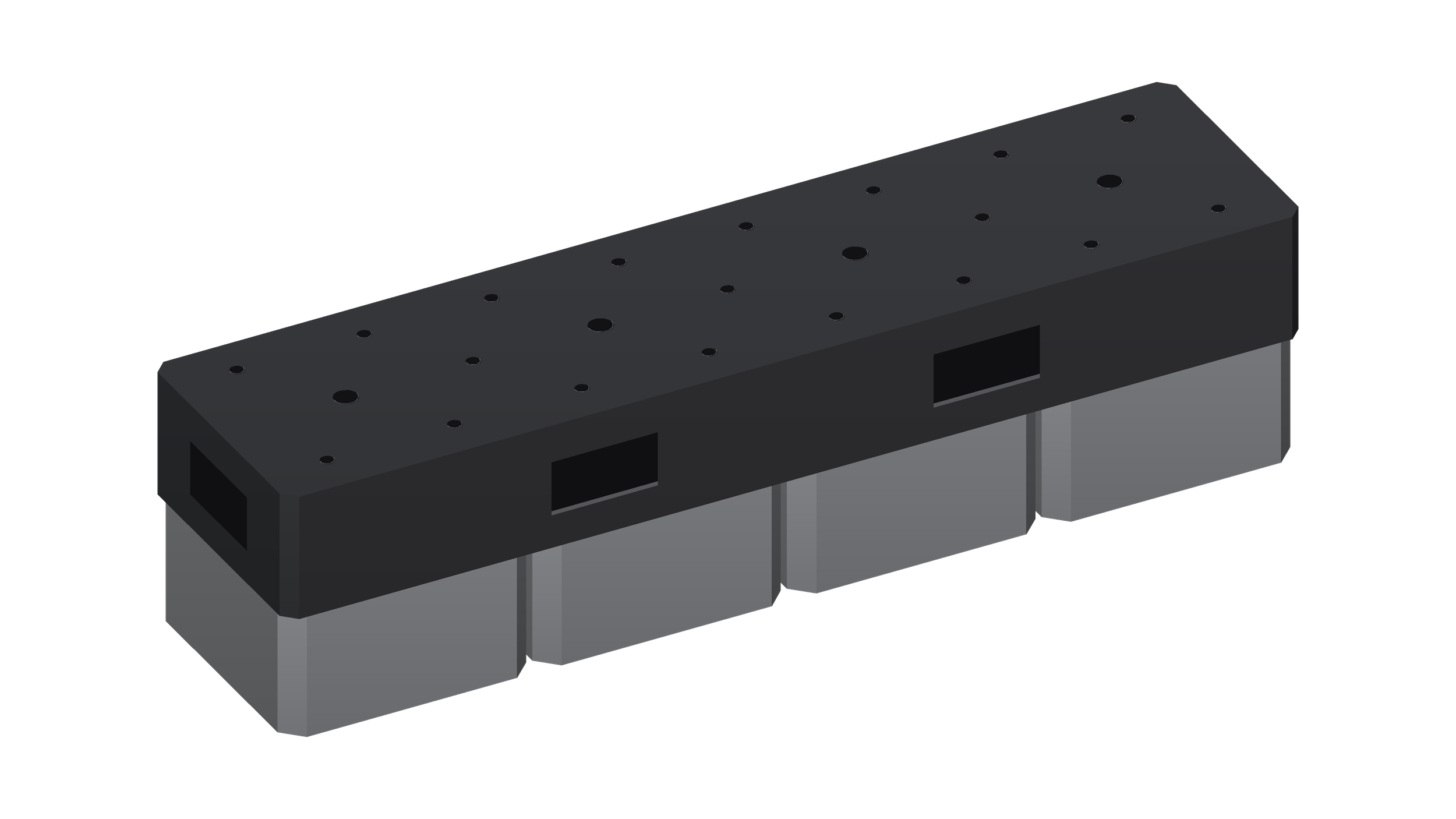 1x4 EZ HUG + EZ BRICK event ballast combo