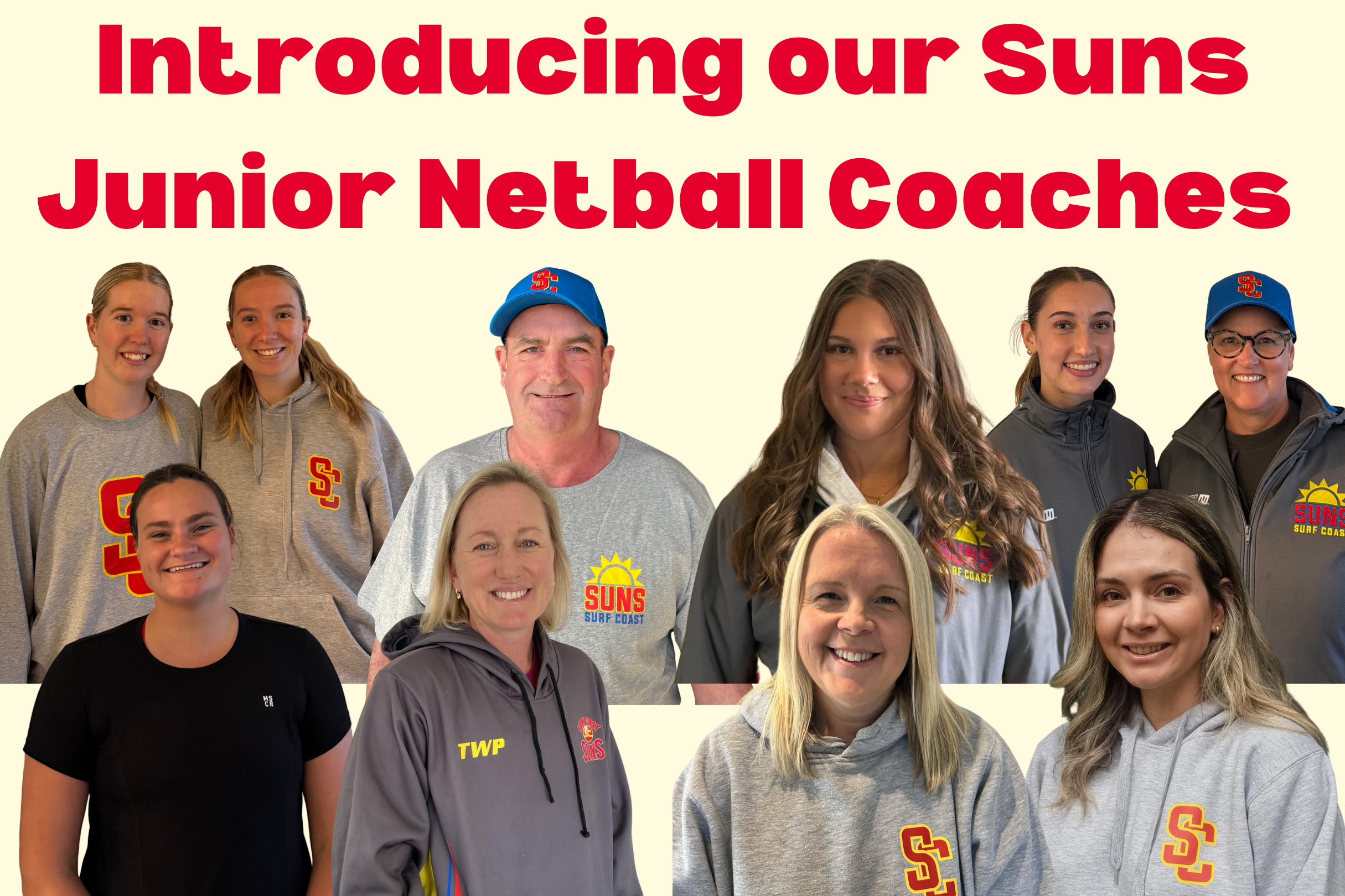 Suns Junior Netball Coaches
