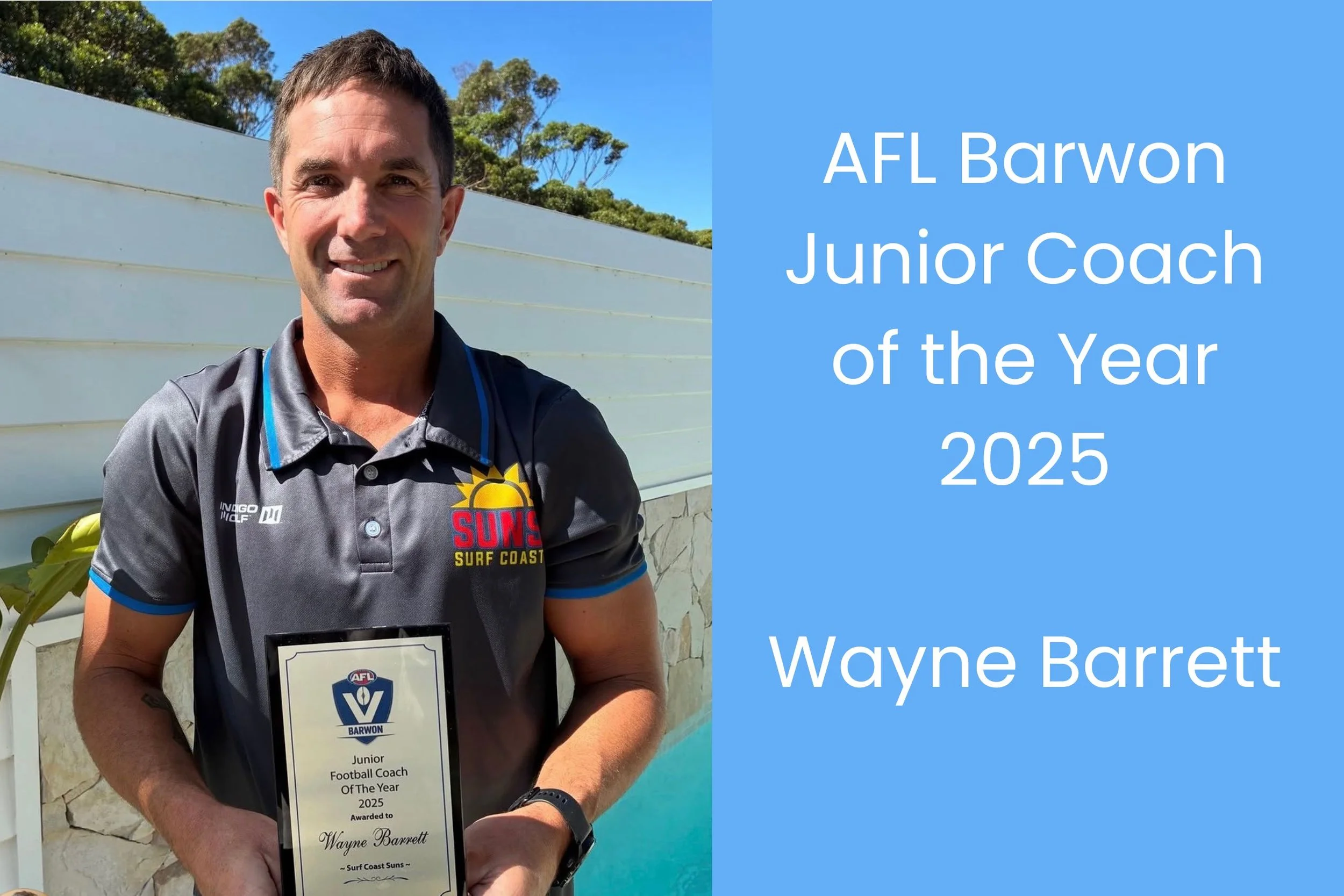 AFL Barwon Junior Coach of the Year