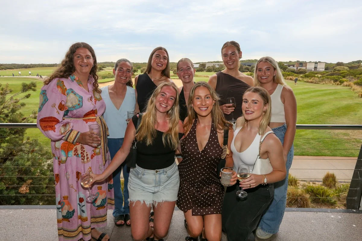 The inaugural Surf Coast Suns senior netballers
