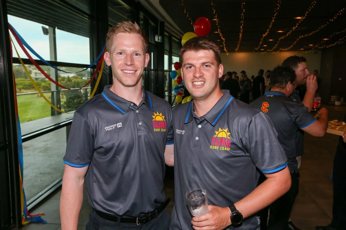 Senior footballers Dylan and Jeremy