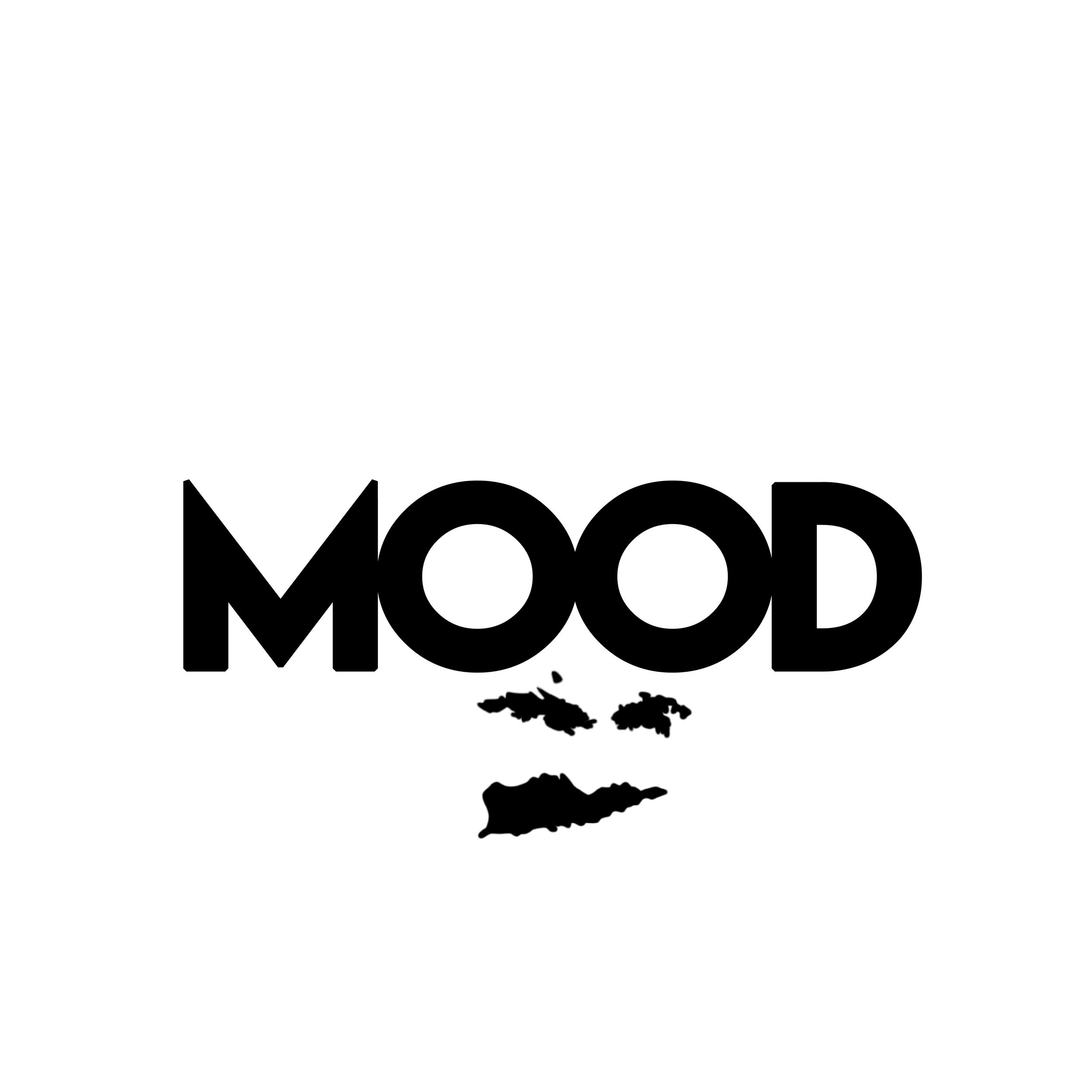 A black and white abstract pattern with lines and shapes