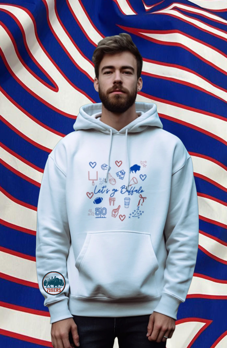 Lets go Buffalo Adult Design