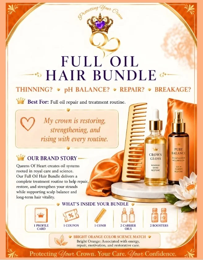 (Full) Oil Hair Bundle Thinning? / pH Balance? / Repair? / Breakage?