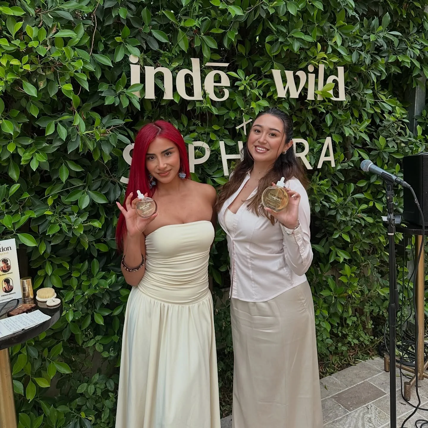 Our Latina creators @dianasamano_ &amp; @jennyxgtz celebrating @indewild&rsquo;s launch into @sephora yesterday ✨ 

Congrats to the wonderful team at Inde Wild on the Sephora Launch. Yesterday&rsquo;s event was soul-soothing afternoon in LA for a pri