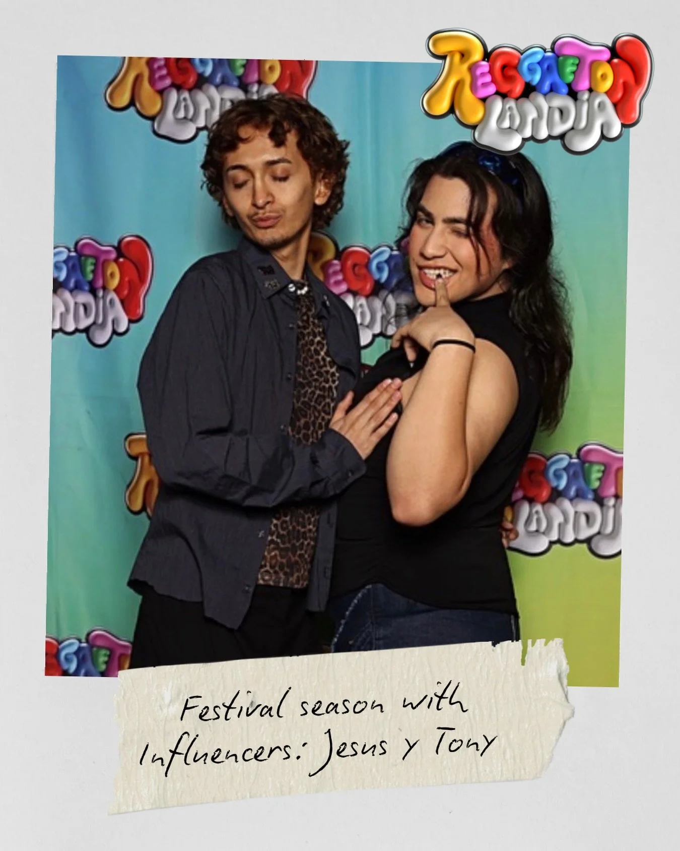 The Latinas defrosted in time for festival season this April. Comadre @jesusacevedox &amp; @itonyvara took the stage at @reggaetonlandia

&mdash; 
#influencers #events #la #latinmusic #marketing