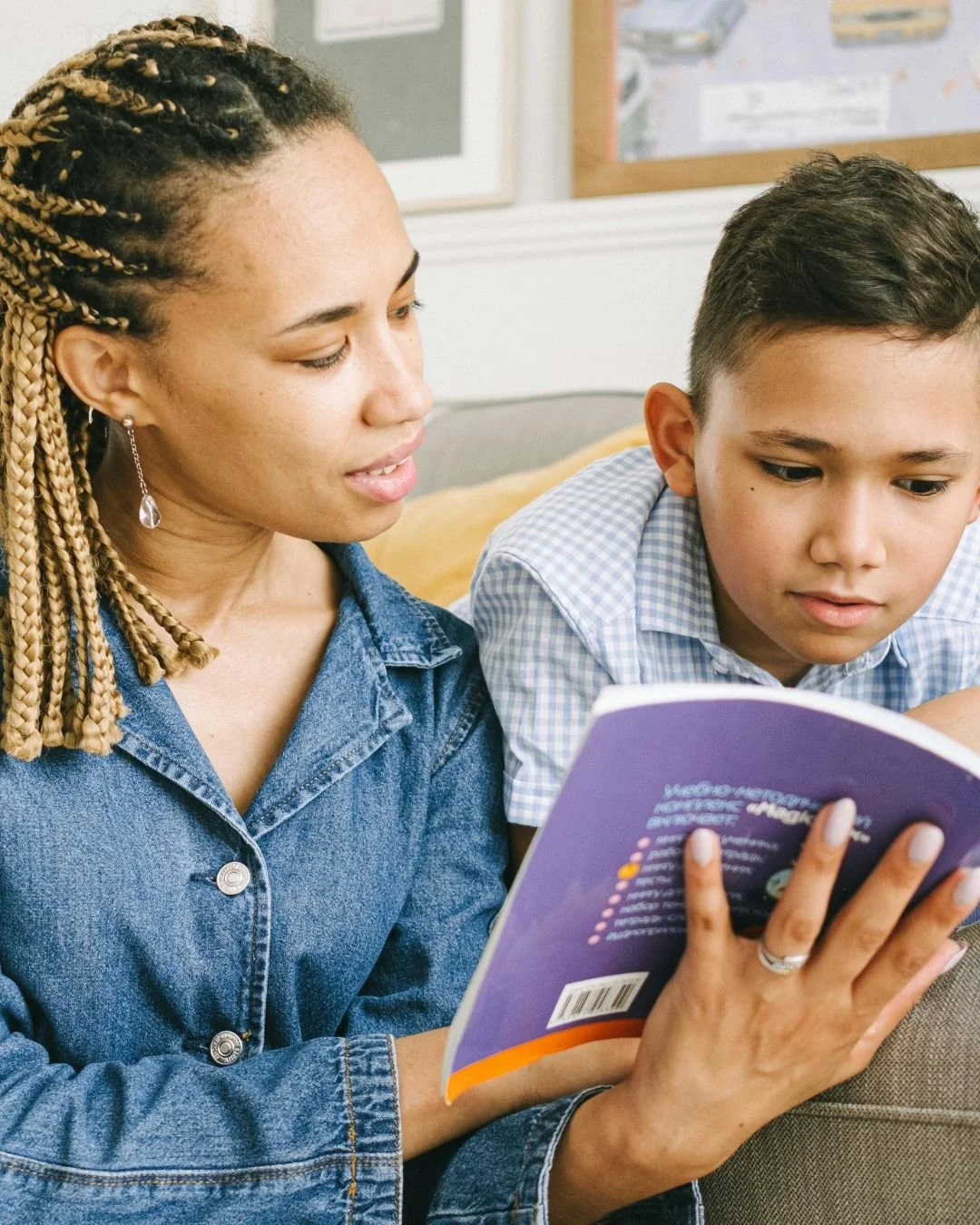 Mother and child in calm connected moment showing co-regulation and attachment-based parenting approach to manage parent burnout