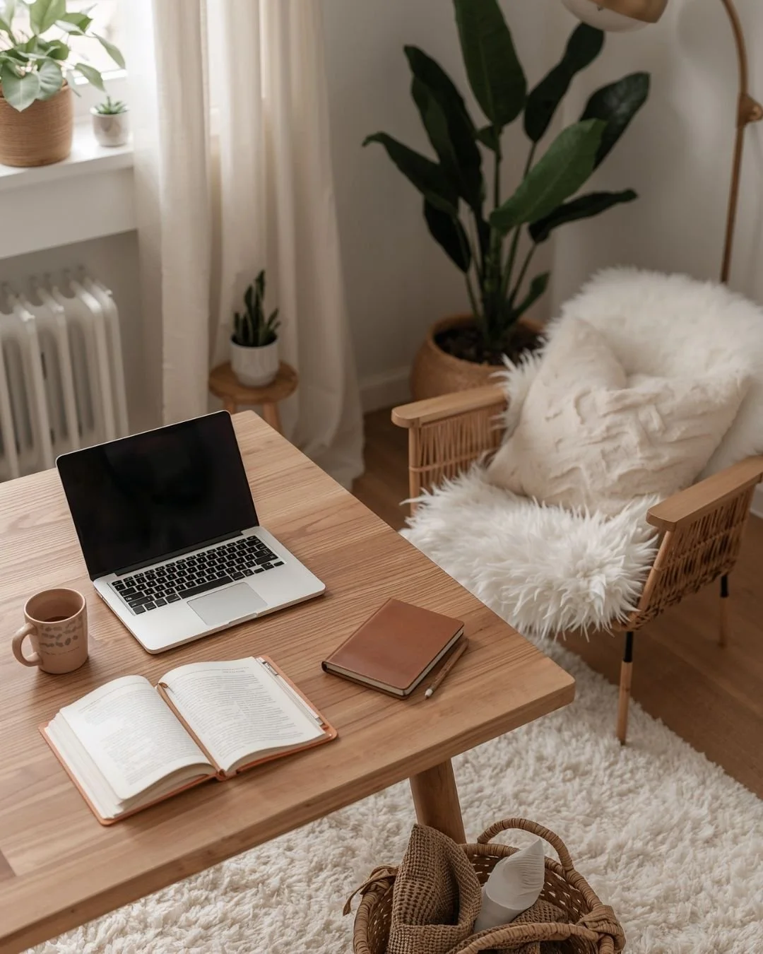 Calm therapy and counseling workspace for parent burnout recovery sessions with nervous system-informed therapist in Vancouver BC