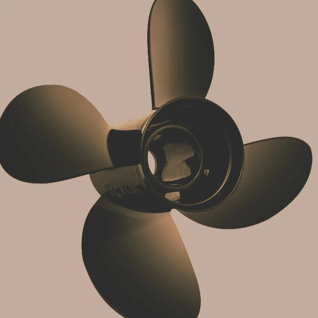 Boat propeller rubber mounting solution by Nixon’s Rubber Moulding — marine-grade rubber built in Trinidad for Caribbean waters.
